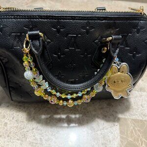 Brand New 20cm Size Fashion Satchel Tote-All Black-Long Crossbody Strap INCLUDED